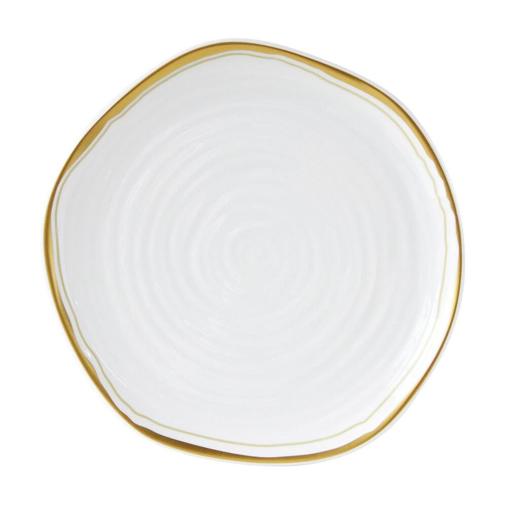 One Bernardaud Albâtre Collection Fine France Luxury Porcelain Salad Plate New